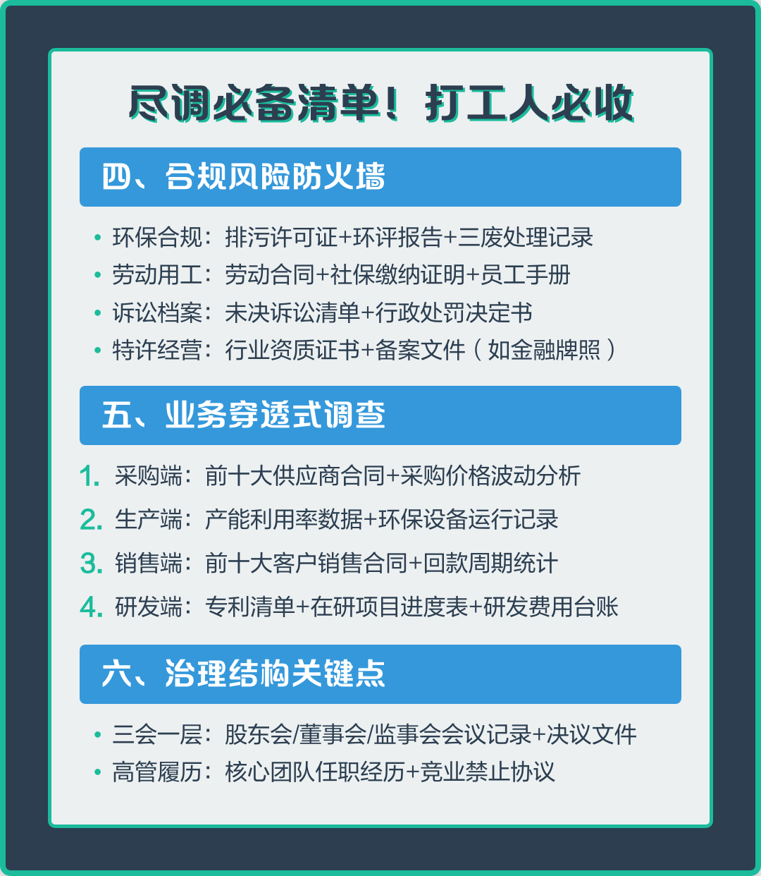 尽调清单模板定制(尽调项目是什么意思)葫芦岛市